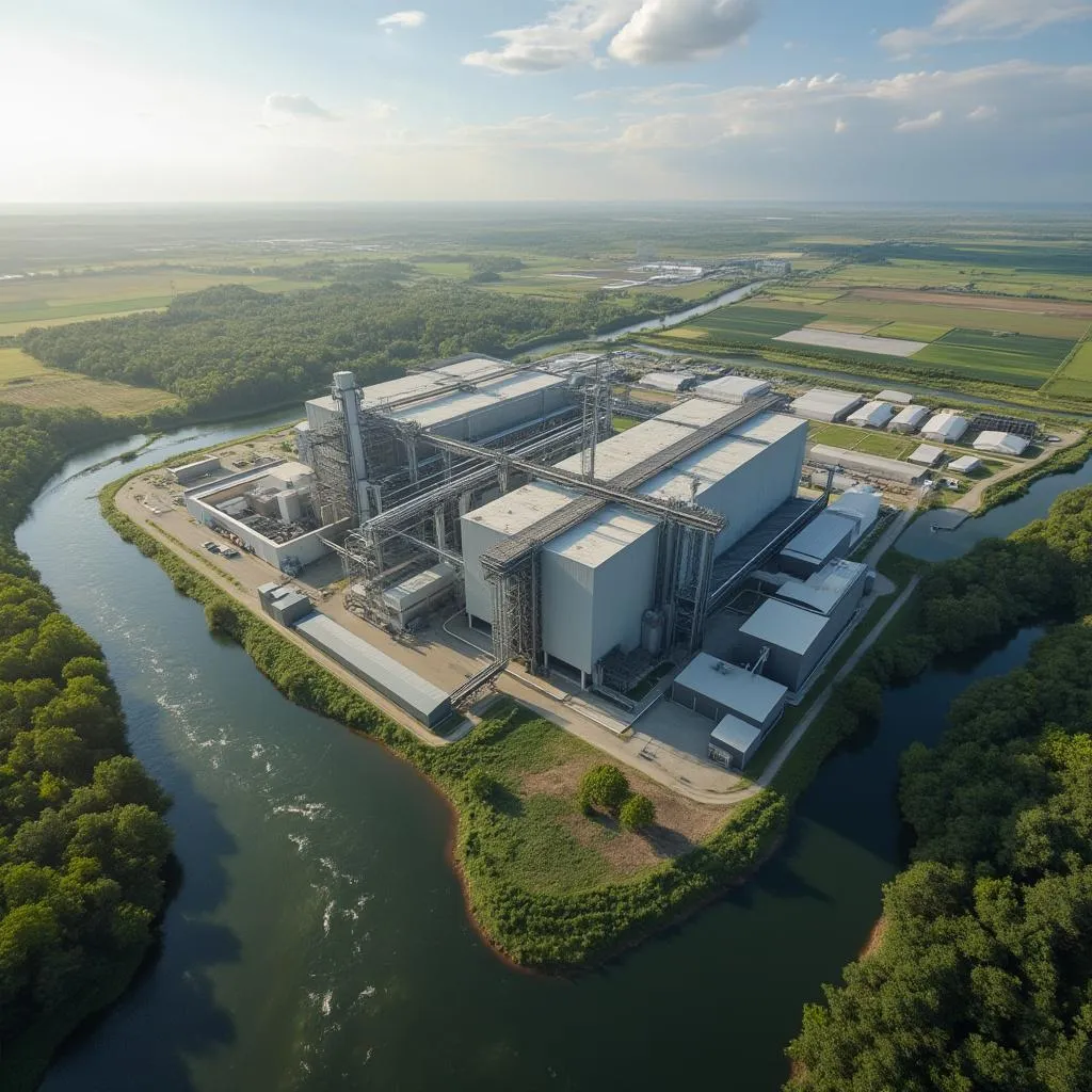 Planta industrial UPM en Uruguay
